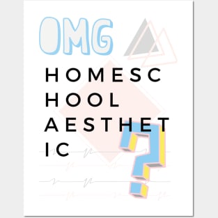 Homeschool Aesthetic Posters and Art